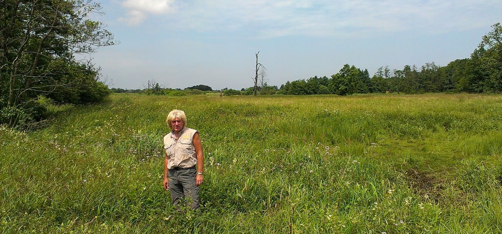 Henk in het stroomdallandschap van het Lonerdiep: het Nationaal beek- en esdorpenlandlandschap Drentsche Aa op haar mooist!